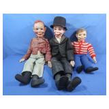 Charlie McCarthy Ventriloquist Doll,Howdy Doody