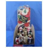 Vintage Rosbro Irwin Plastic Santa Riding