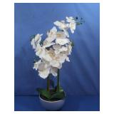 Artificial Orchid Flower in Pot