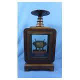 Decorative Asian Bronze or Brass Tripod Incense