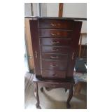 Jewelry Armoire 16.5x11.5x39"H