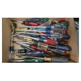Variety of screwdrivers incl Craftsman, Stanley
