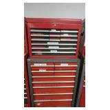 Craftsman 12 drawer top box, locking 9 drawer