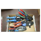 Wire strippers, wire cutters, crimping