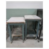 2 Rollling carts 28x22x34' and 28x22x36'