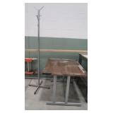 Work Desk 36x30x27',metal hall tree,Armstrong