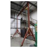 Villiage Products Adjustable 5 Ton Gantry Crane