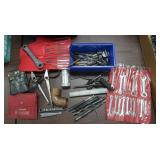 Drill bits, needle files, jeweler's screwdrivers