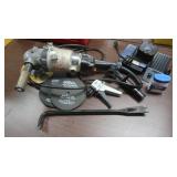 B&D Industrial heavy duty angle grinder w/discs,