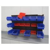 Wallmounted Storage Bin Set-25.25x15'