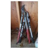 Ass't of Pruning SHears&4 Way Lug Wrench