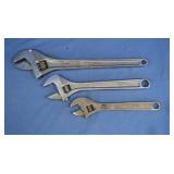 Adj. Wrenches(2 Craftsman)10',12'&15'