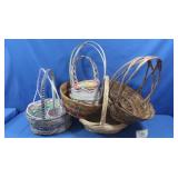 Ass't of Wicker Baskets
