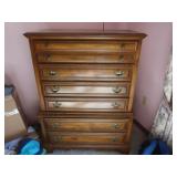 Wooden Chest of Drawers 36x19x51'H,some scratches