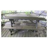 6'x3' Picnic Table incl. 2-6'Benches&2-32'