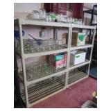 2 Plastic Shelving Units 36x18x72'H-No Contents
