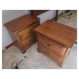 2 Wooden Nightstands 24x16x24.5',some
