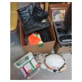 Gortex Steel Toed Boots,9.5'W,Safety Vests,First