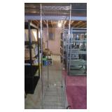 6' Rolling Metal Rack