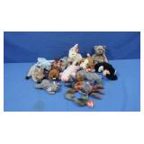 Ass't of TY Beanie Babies-approx 10