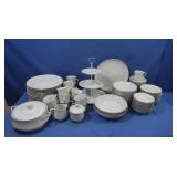 Crown Victoria China Set, 'Lovelace Pattern',97