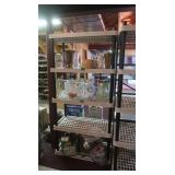 Plastic Shelf Unit 35.25x23x71'H