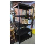 Plastic Shelf Unit 35.25x24x71'H