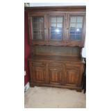 Wooden China Cabinet 54.5x18.75x77'H