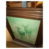 4 Framed Pictures-Largest 24x27.5'