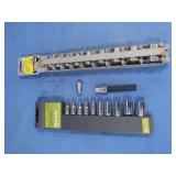 Craftsman 18' Drive Socket Set&Evolv 114' Drive