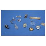 Sterling&Silver Charms&Pins