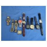 Assortmrnt Men's Watches-Timex,Relic&more