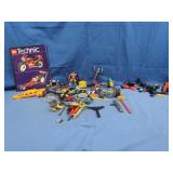 Asst of Lego Parts&Pieces,Lego Tech Booklet&more