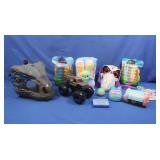 Jurassic Park Dino Mask,Peeps Toys&Blanket&more