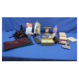Misc Desk Clock,Elton John CD,Coasters&more
