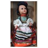 Vintage Italian Made Souvenir Dolls,21.5'