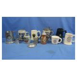 Metal&Ceramic Beer Steins
