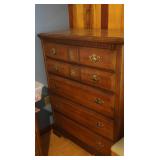 Wooden Chest of Drawers 36x17.5x47.5'