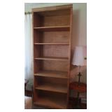 Solid Wood Bookcase Shelf 32x16x84'H