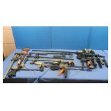 Assortment of Quick Grip Bar Clamps,other Clamps
