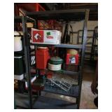 Metal Shelving Unit-30x12x62'H-No Contents