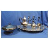 Silver-plated Serveware incl.Sheridan&more