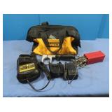 DeWalt Bag w/12V Charger,Drill Bits