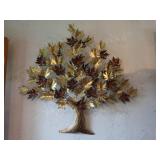 3-D Metal Wall Sculpture,approx 41x36'