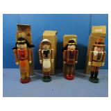 4-10' Nutcrackers*Like New*,Native American