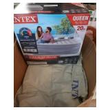 NIB IntgexQueen 20'H Air Mattress&Air Mattress