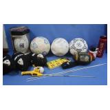 Ast Sports Balls,Fishing Pole,Hockey Glove&more