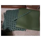 Yoga Mat 70x24'&4 Puzzle Floor Mats,approx 2'x2'
