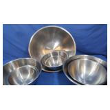 New Metal Mixing Bowls-6 pcs