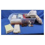 Cloth Napkins,Tablecloths,Napkin rings&more